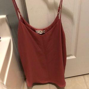 Very cute size large mauve tank top
